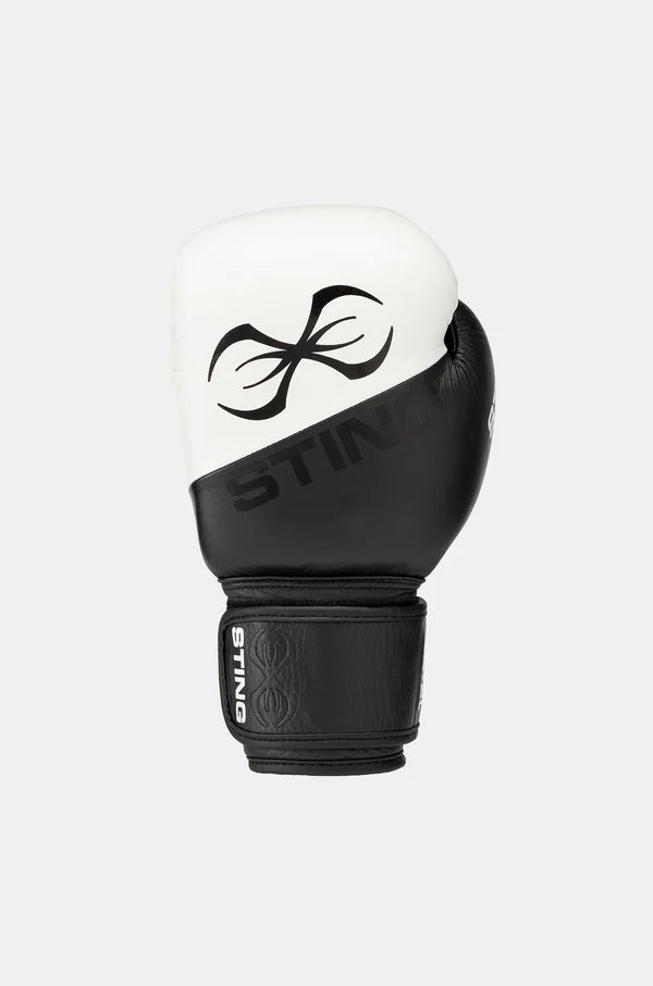 Sting Orion Boxing Gloves - Black and White