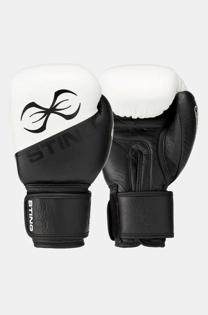 Sting Orion Boxing Gloves - Black and White