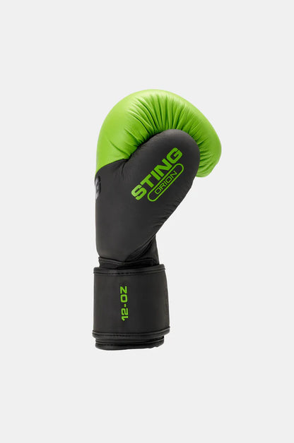 Sting Orion Boxing Gloves - Green and Black