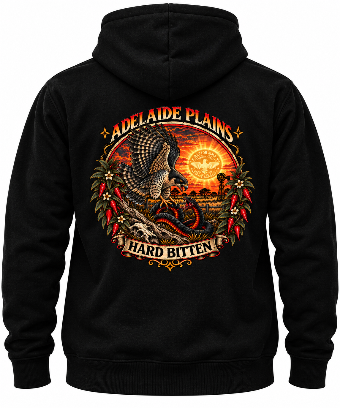 Raptor MMA – Hard Bitten Hoodie