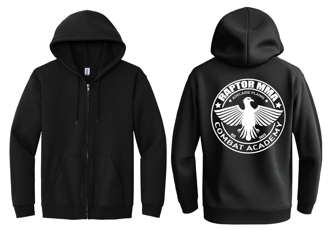 Raptor MMA Classic Zip hoodie.